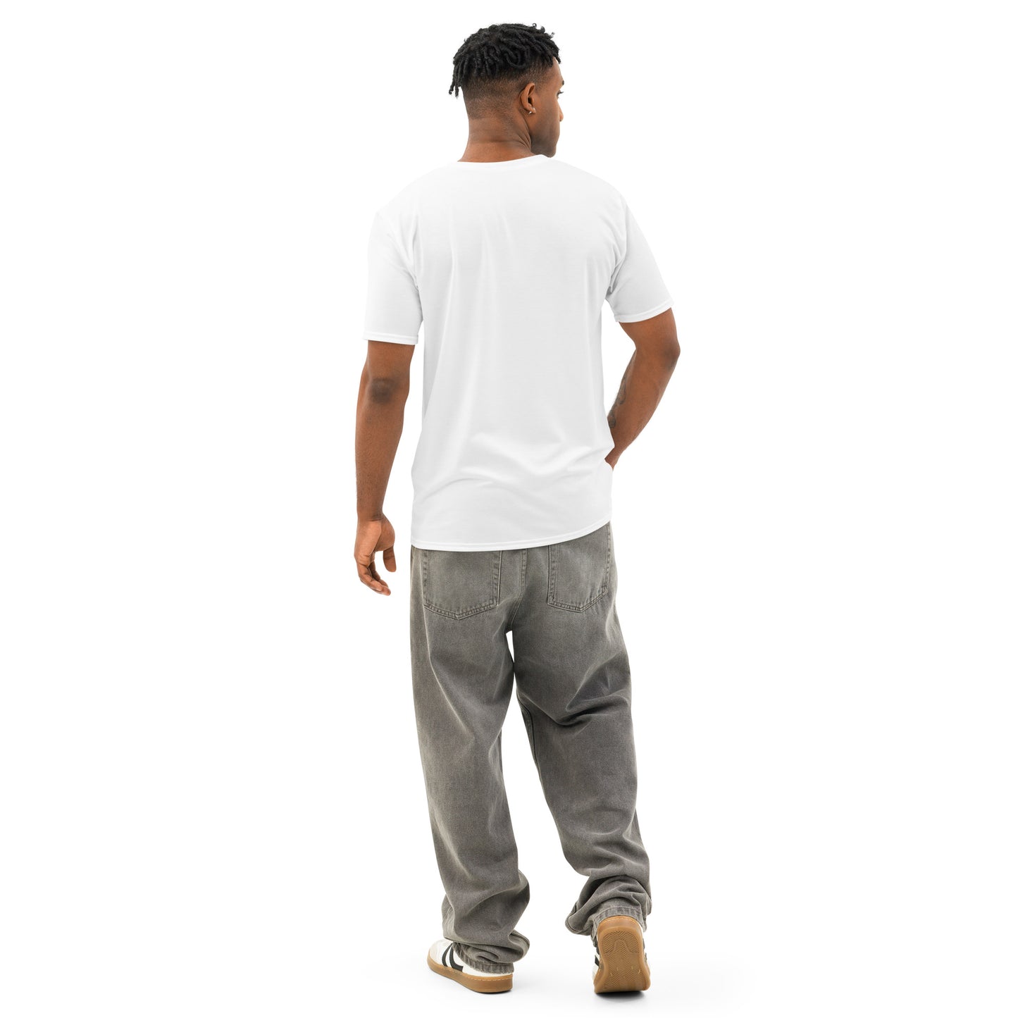 Mens cotton crew neck t-shirt