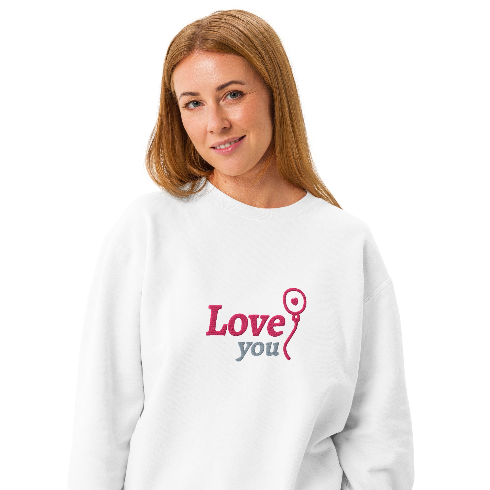 Unisex garment-dyed fleece crewneck sweatshirt