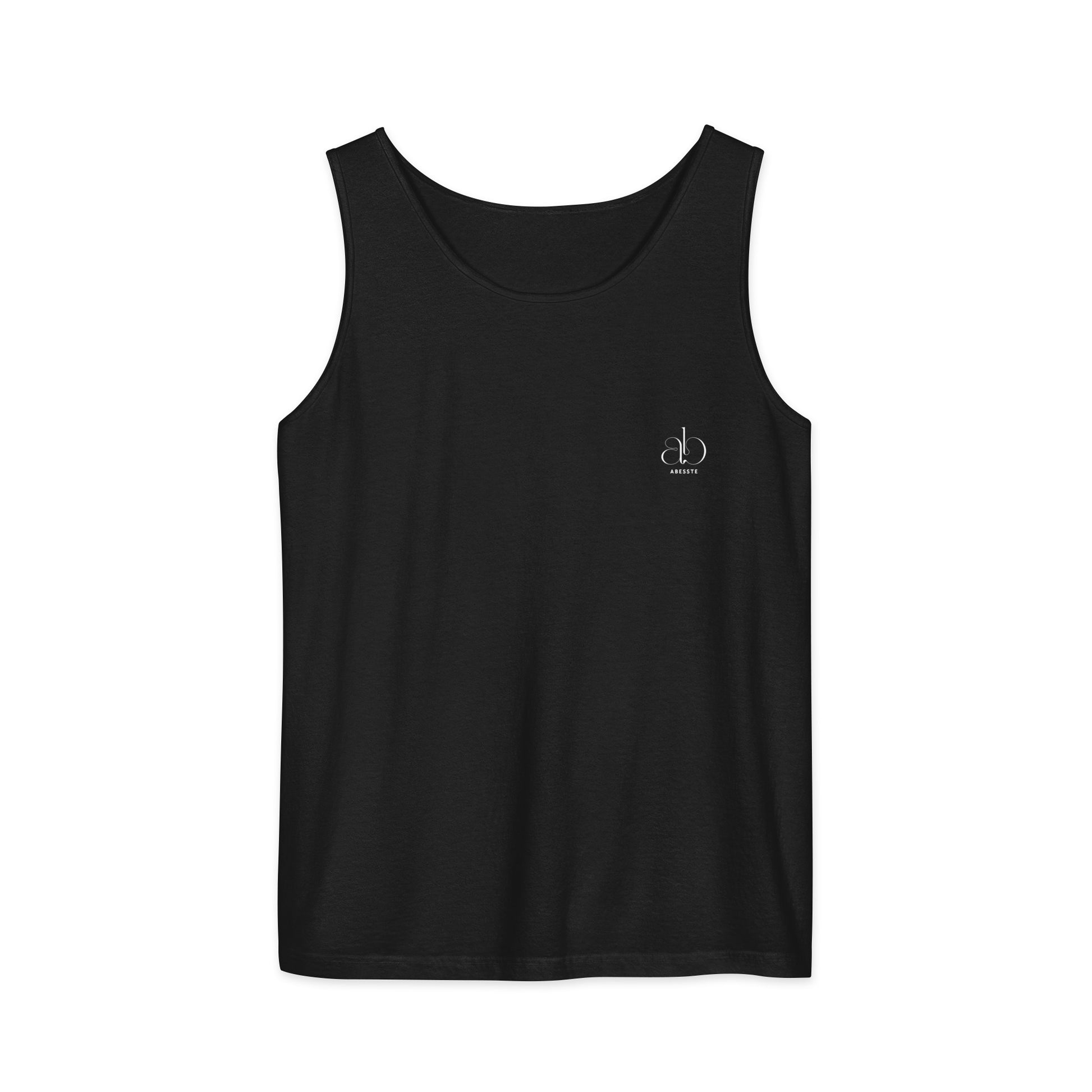 Unisex garment-dyed tank top