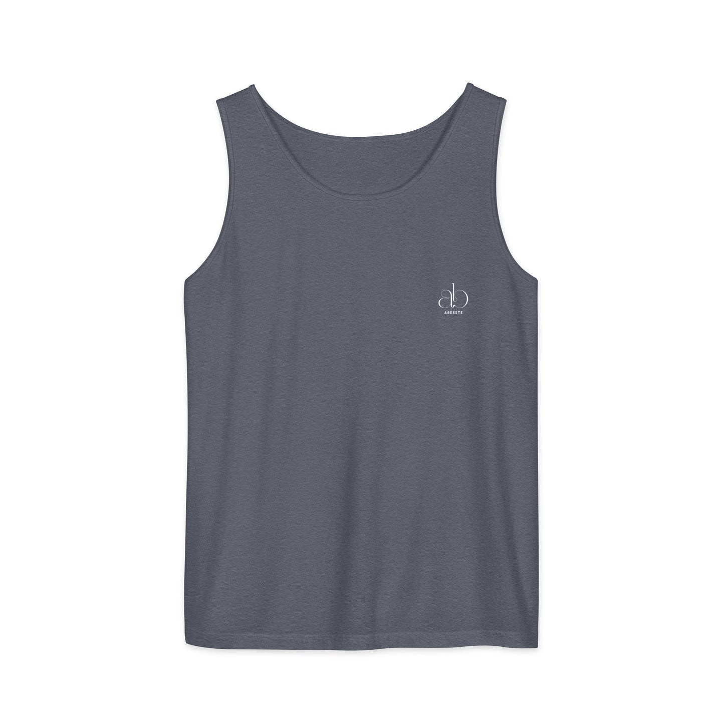 Unisex garment-dyed tank top