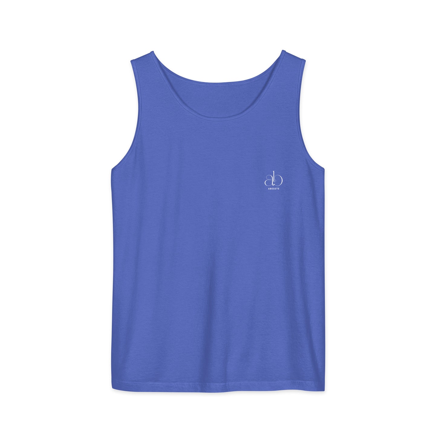 Unisex garment-dyed tank top