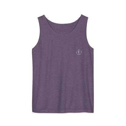 Unisex garment-dyed tank top