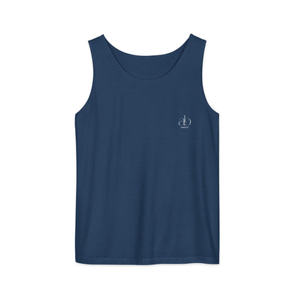 Unisex garment-dyed tank top