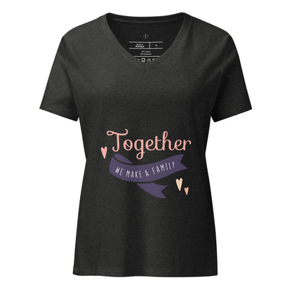 Womens relaxed v-neck t-shirt