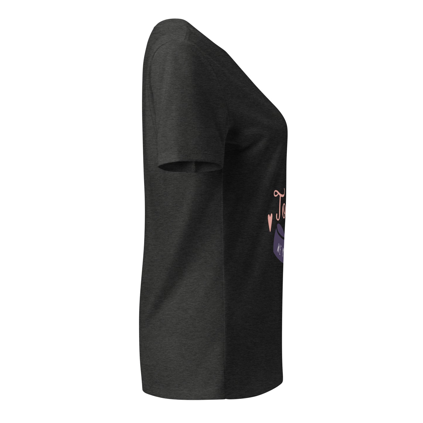 Womens relaxed v-neck t-shirt