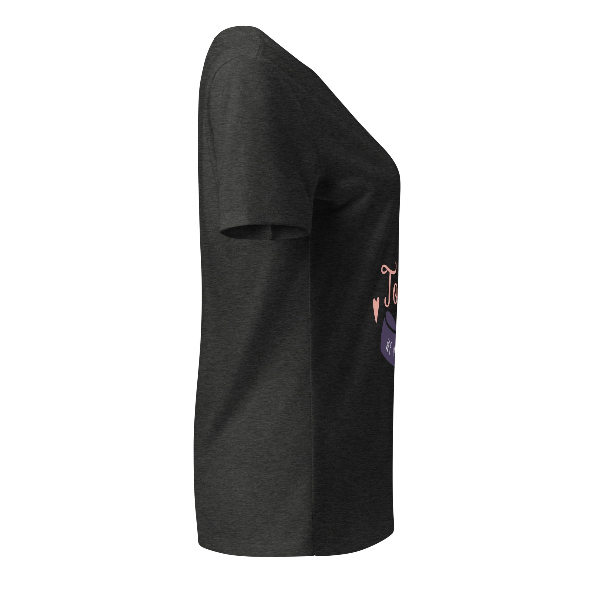 Womens relaxed v-neck t-shirt