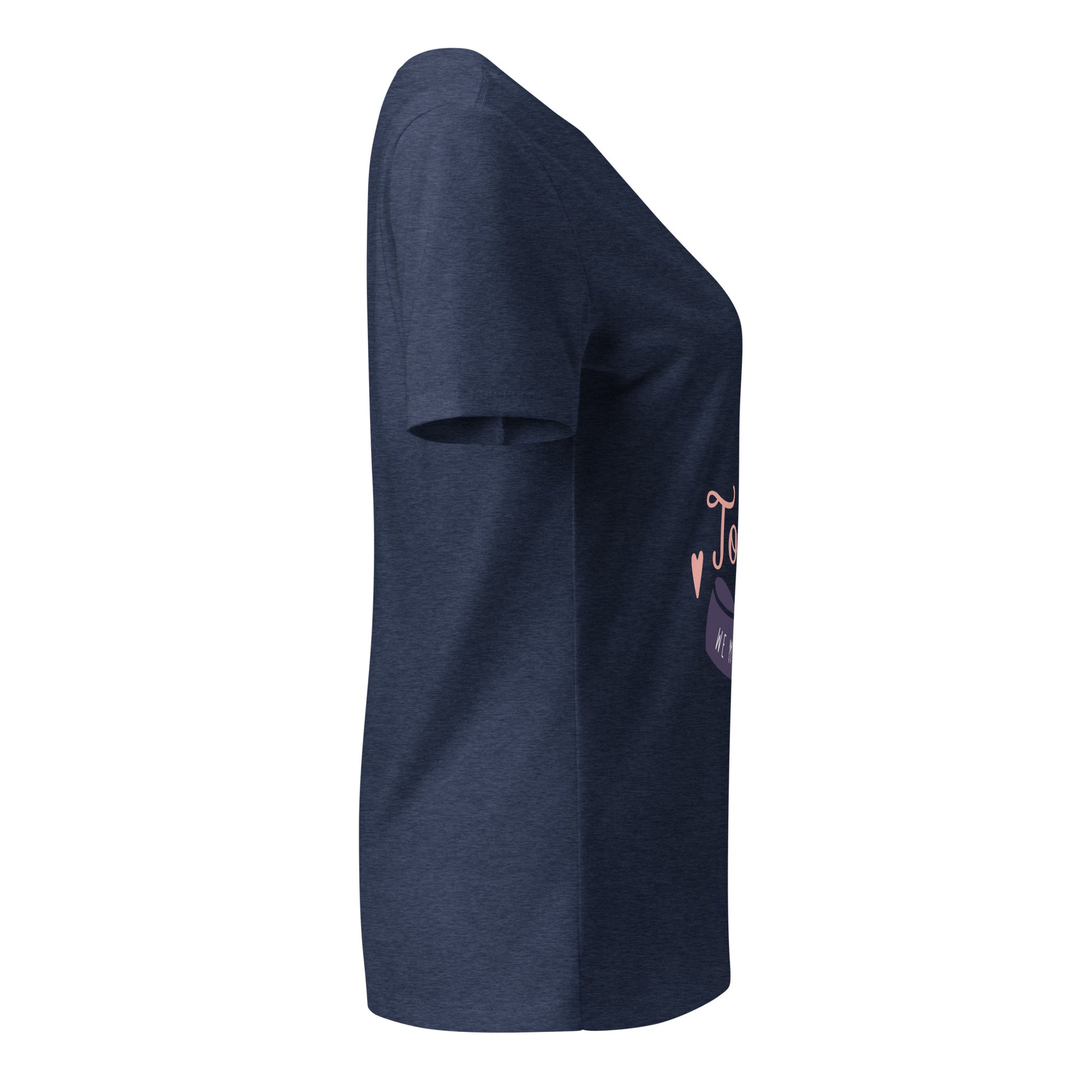 Womens relaxed v-neck t-shirt